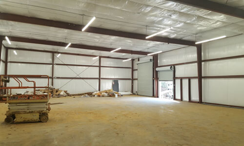 Accufab Warehouse Interior
