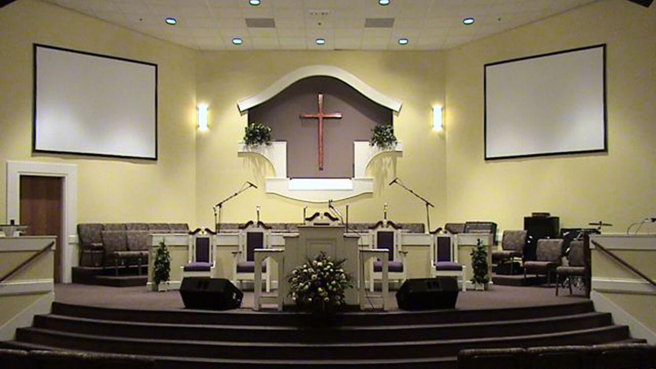 Church Calvary Interior Sanctuary Worship Space
