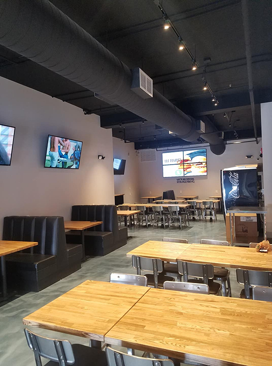 BURGERIM Restaurant Interior