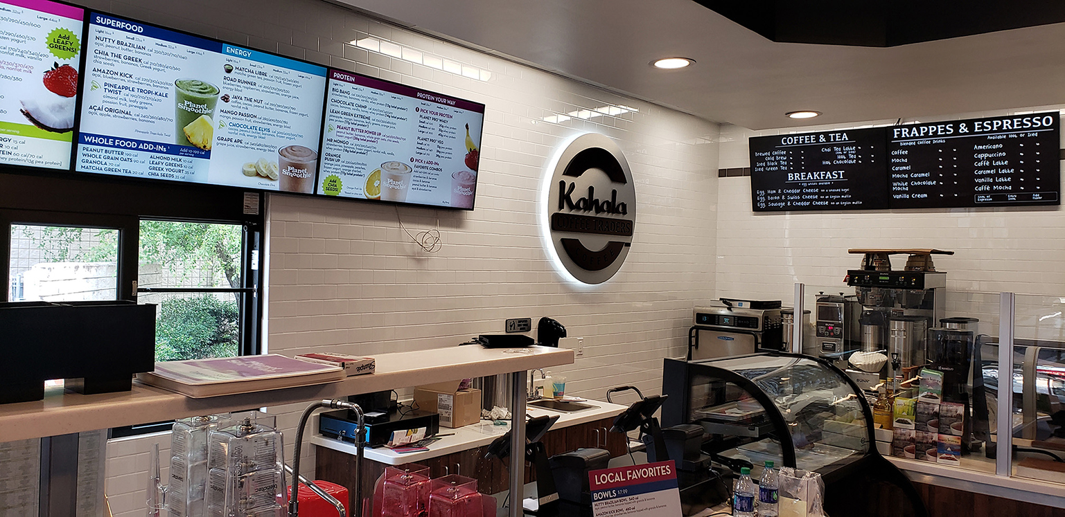 Planet Smoothie Interior