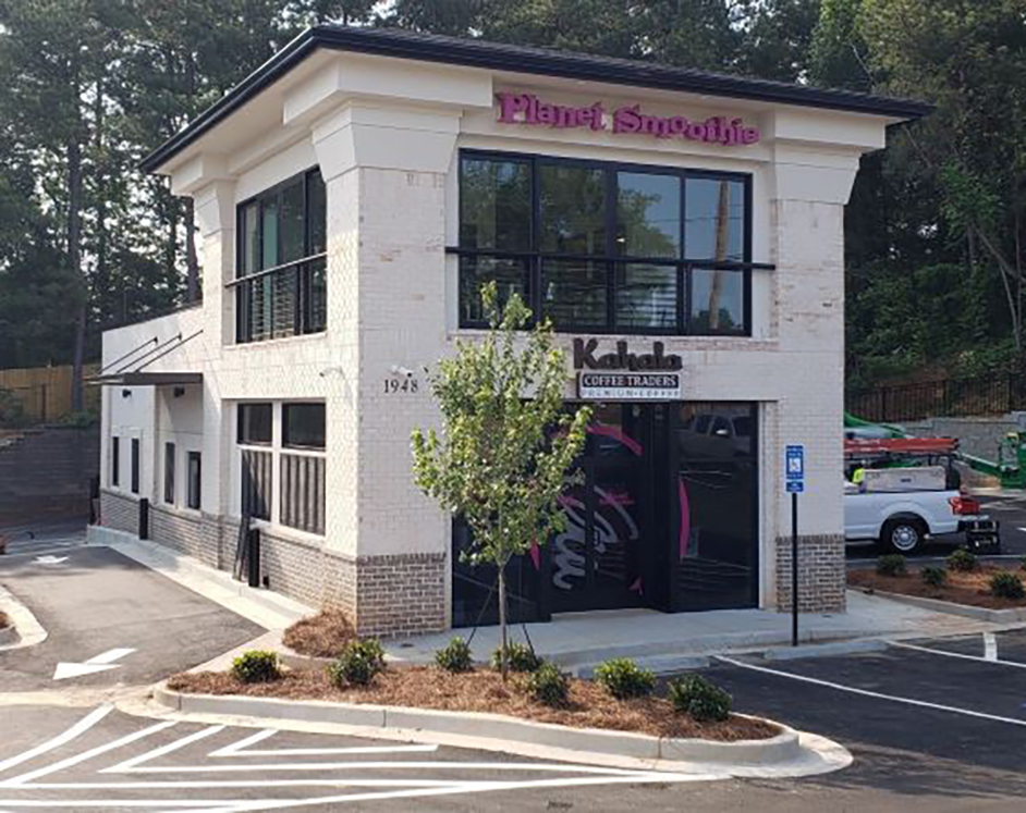 Planet Smoothie Building Exterior