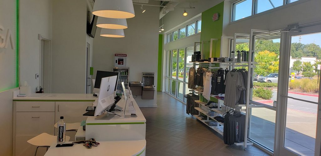 Spenga Roswell - Entrance Finished Construction