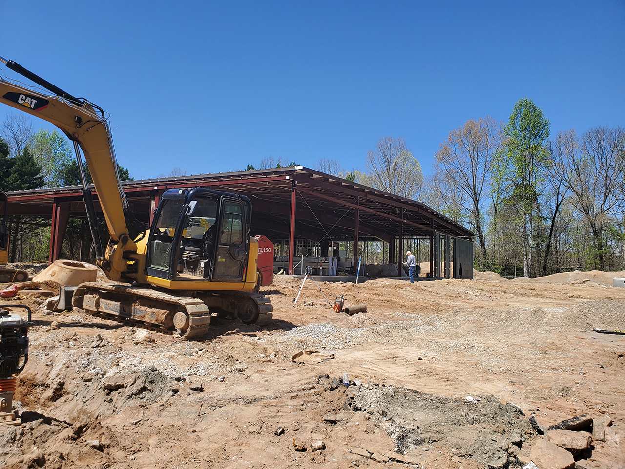 New American Legion Building Construction In Progress